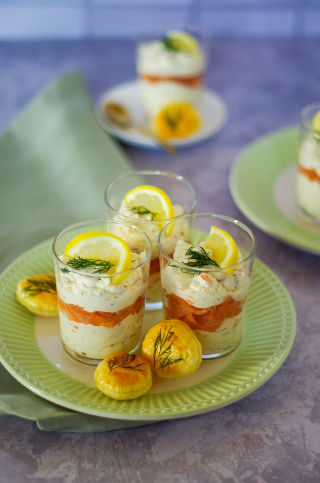 Sauerrahm-Lachs-Mousse