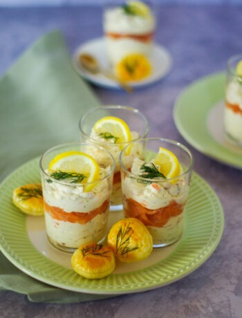 Sauerrahm-Lachs-Mousse