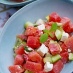 Wassermelonen-Feta-Salat